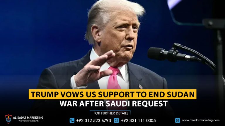 Trump Vows US Support to End Sudan War After Saudi Request