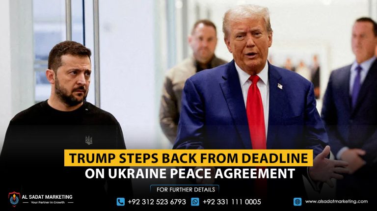 Trump Steps Back from Deadline on Ukraine Peace Agreement