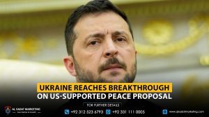 Ukraine Reaches Breakthrough on US-Supported Peace Proposal