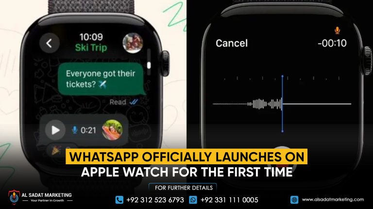 WhatsApp officially launches on Apple Watch for the first time