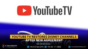YouTube TV Restores Disney Channels After New Agreement