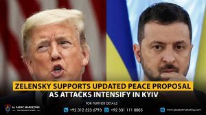 Zelensky Supports Updated Peace Proposal as Attacks Intensify in Kyiv