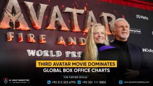 Third Avatar movie dominates global box office charts