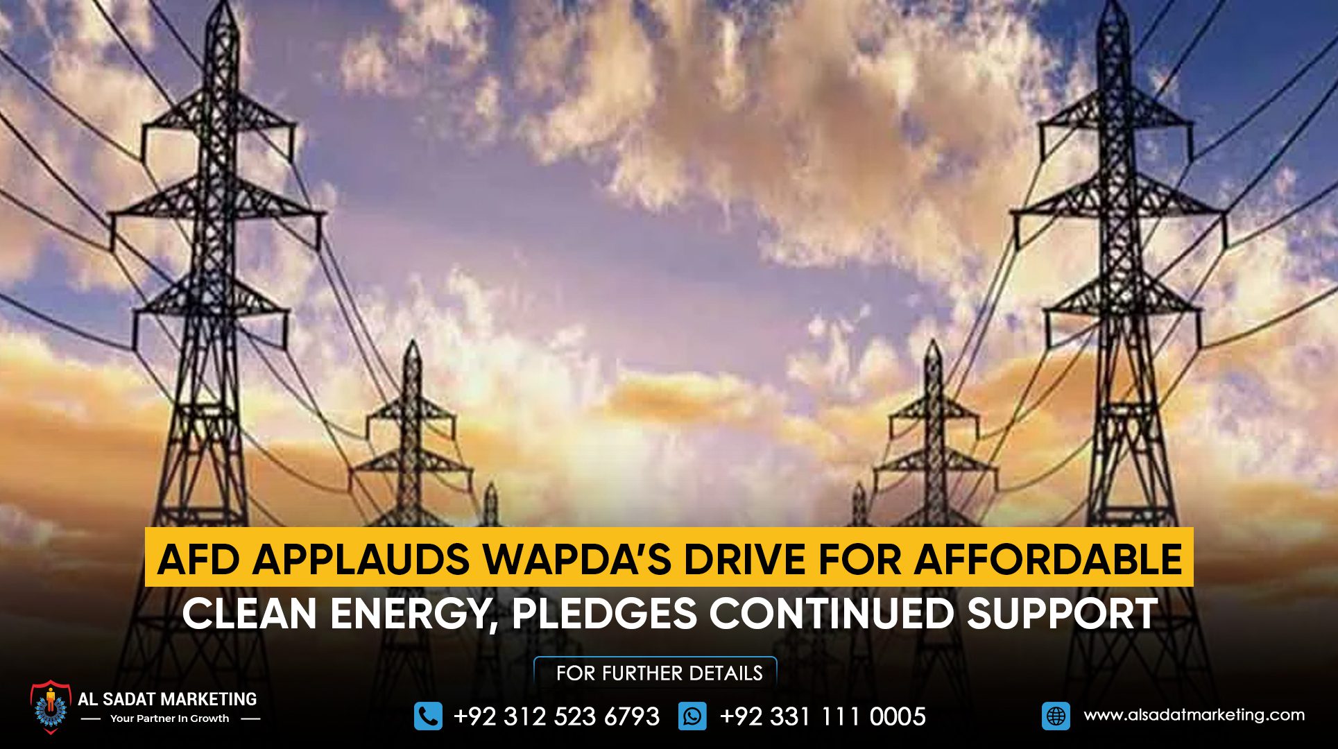 AFD applauds Wapda’s drive for affordable clean energy, pledges continued support