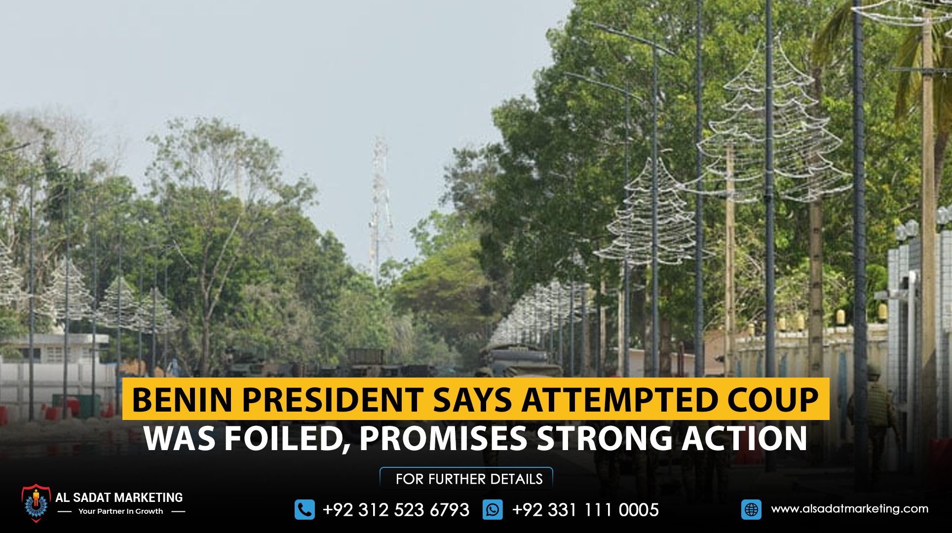 Benin President Says Attempted Coup Was Foiled, Promises Strong Action