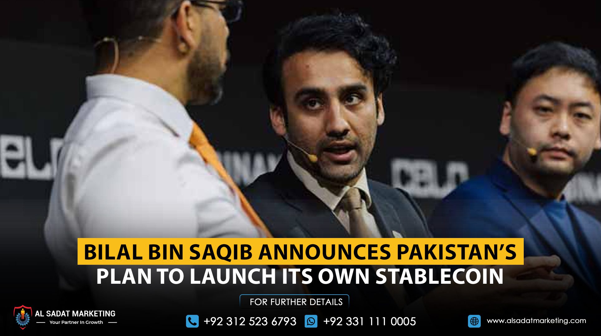 Bilal Bin Saqib Announces Pakistan’s Plan to Launch Its Own Stablecoin