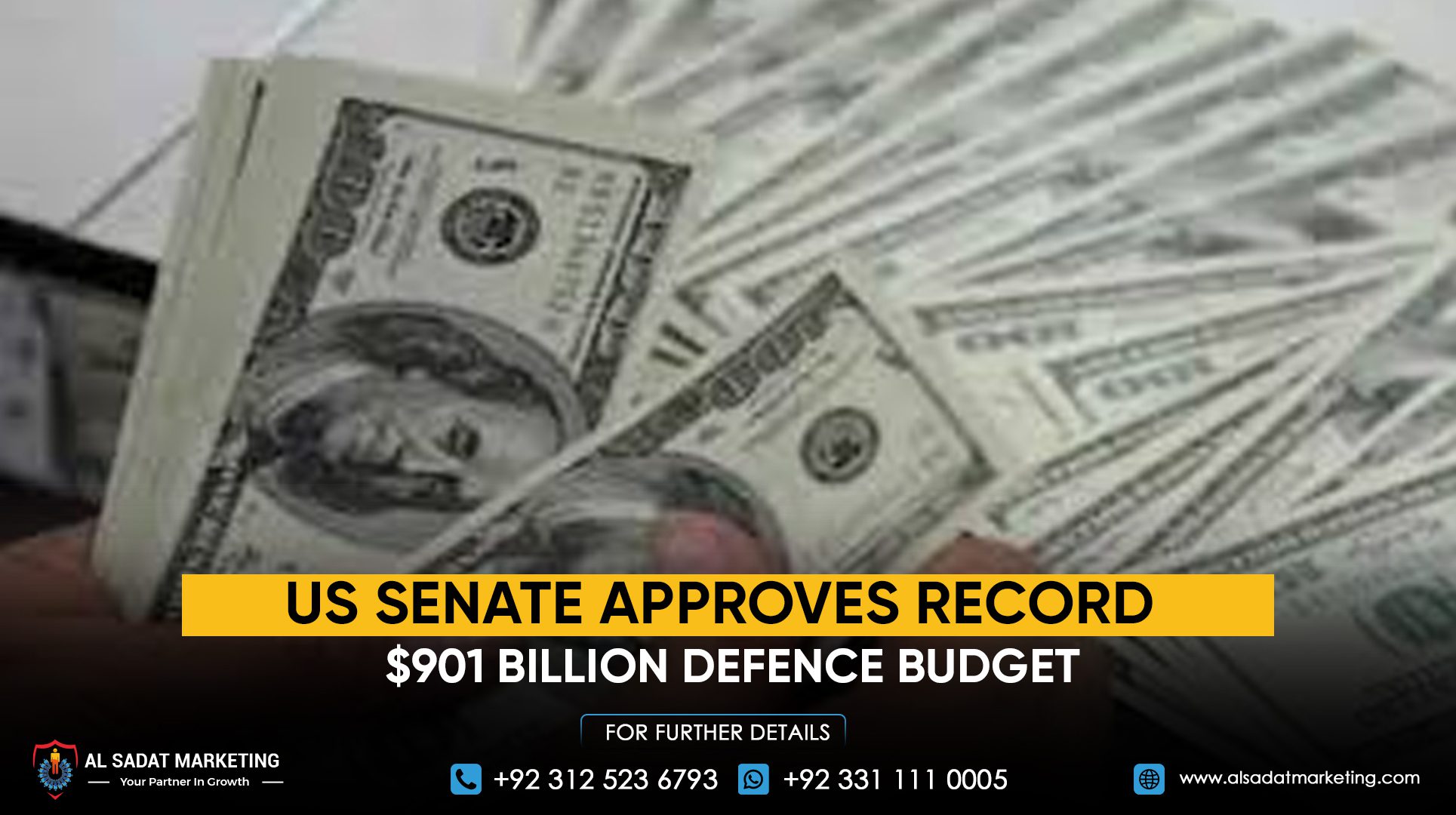 US Senate Approves Record $901 Billion Defence Budget