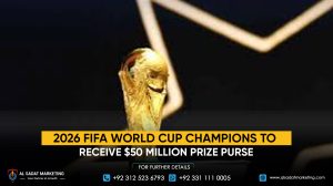 2026 FIFA World Cup Champions to Receive $50 Million Prize Purse