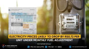 Electricity prices are likely to drop by Rs 0.72 per unit under the monthly fuel adjustment