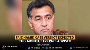 Faiz Hamid Case Verdict Expected This Month, Says PM’s Adviser