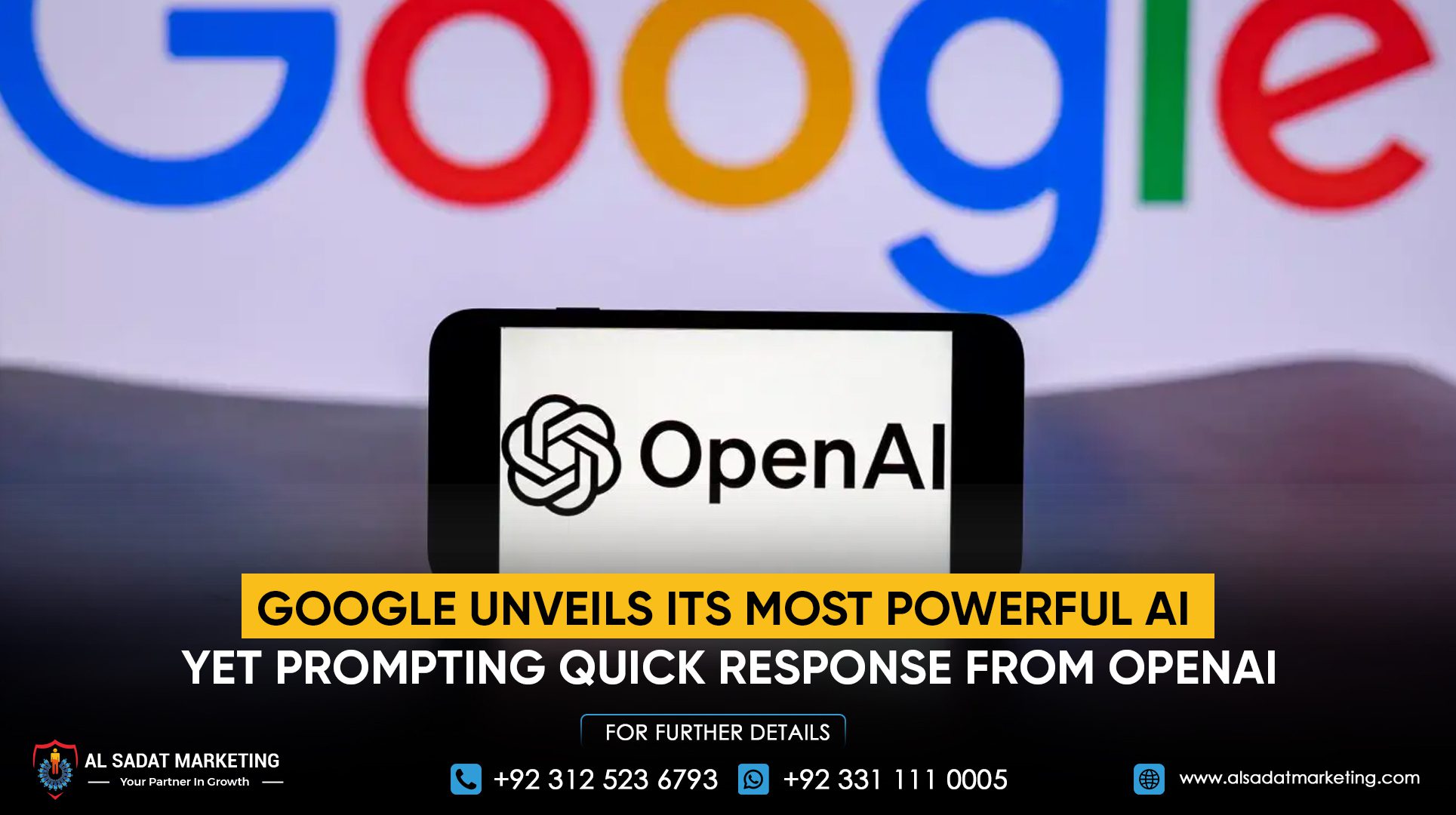 Google Unveils Its Most Powerful AI Yet—Prompting Quick Response from OpenAI