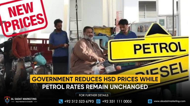 Government reduces HSD prices while petrol rates remain unchanged