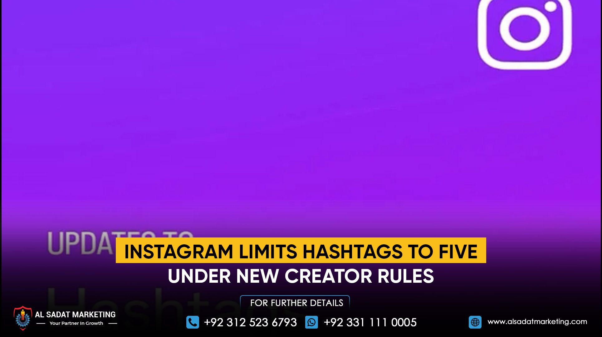 Instagram limits hashtags to five under new creator rules