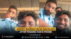Jasprit Bumrah faces backlash after tossing a fan’s phone