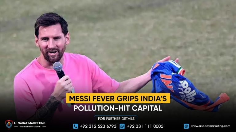 Messi fever grips India’s pollution-hit capital