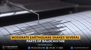 Moderate Earthquake Shakes Several Parts of Balochistan