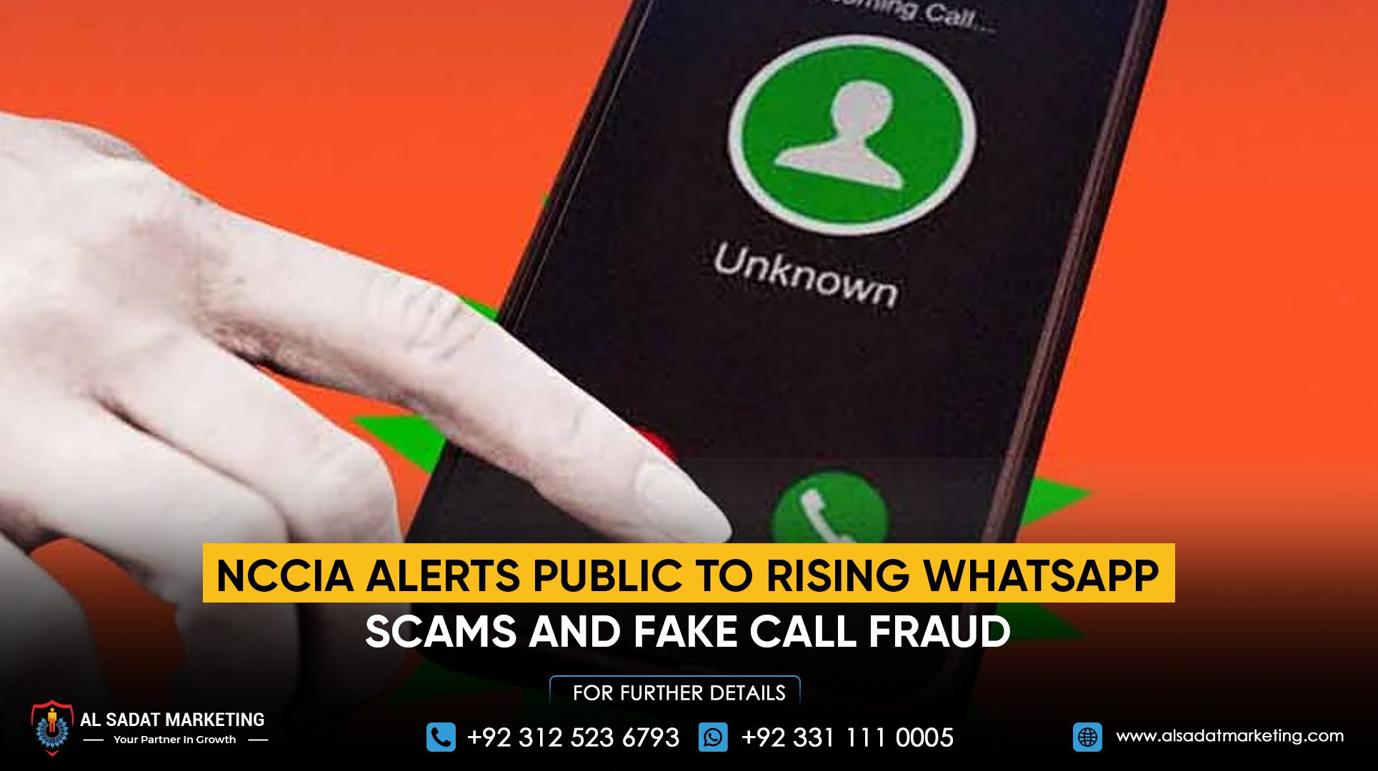 NCCIA alerts public to rising WhatsApp scams and fake call fraud