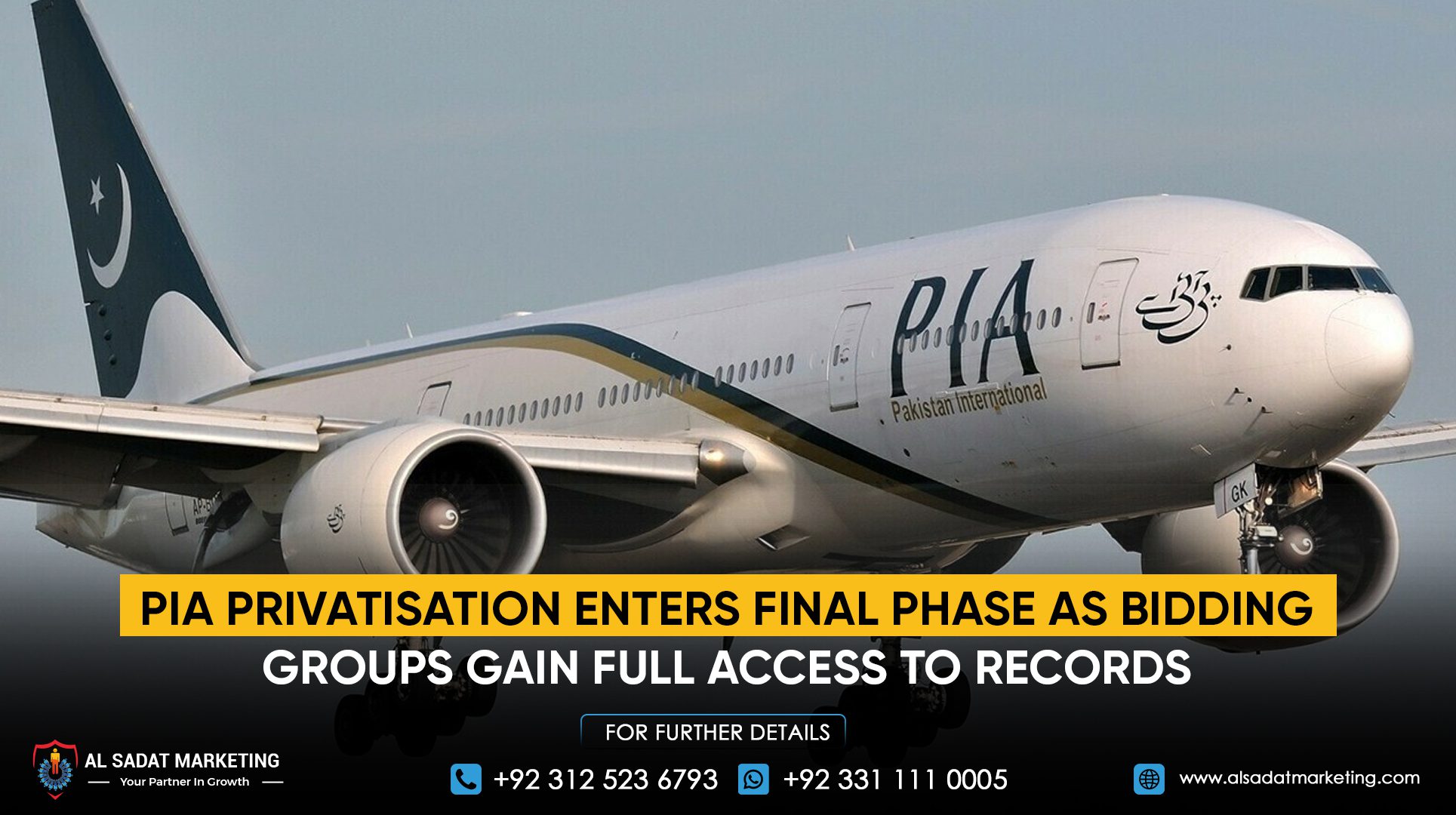 PIA privatisation enters final phase as bidding groups gain full access to records