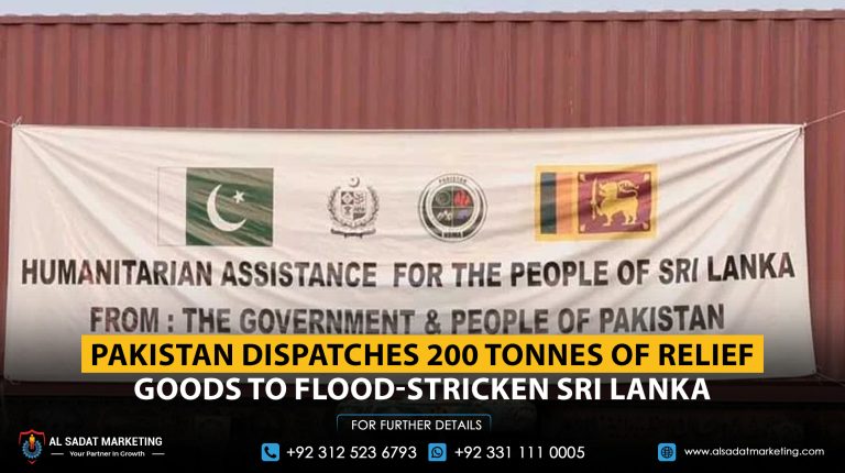 Pakistan Dispatches 200 Tonnes of Relief Goods to Flood-Stricken Sri Lanka