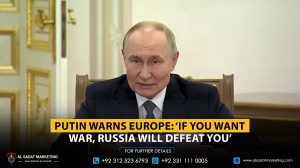 Putin Warns Europe: ‘If You Want War, Russia Will Defeat You’