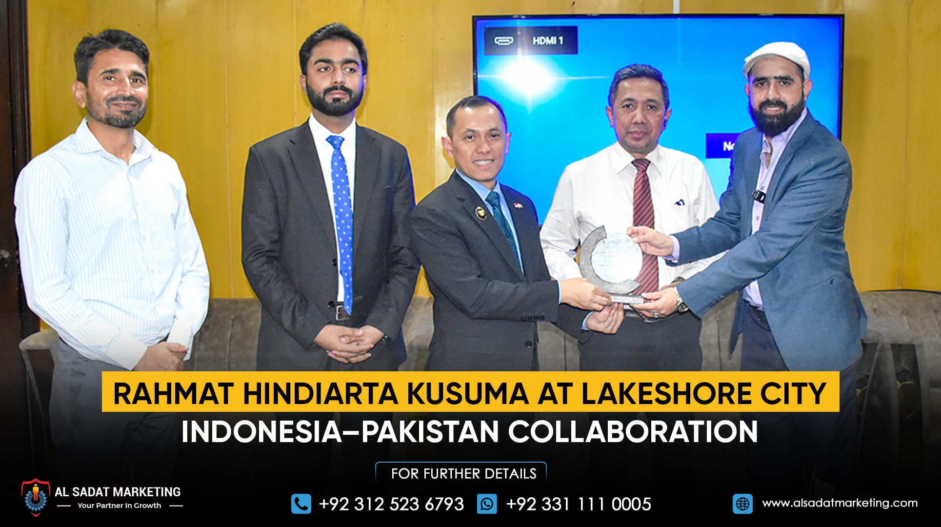 Rahmat Hindiarta Kusuma at Lakeshore City: Indonesia–Pakistan Collaboration