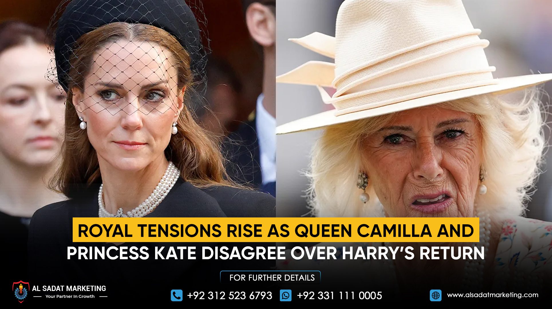 Royal Tensions Rise as Queen Camilla and Princess Kate Disagree Over Harry’s Return