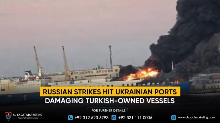 Russian Strikes Hit Ukrainian Ports, Damaging Turkish-Owned Vessels
