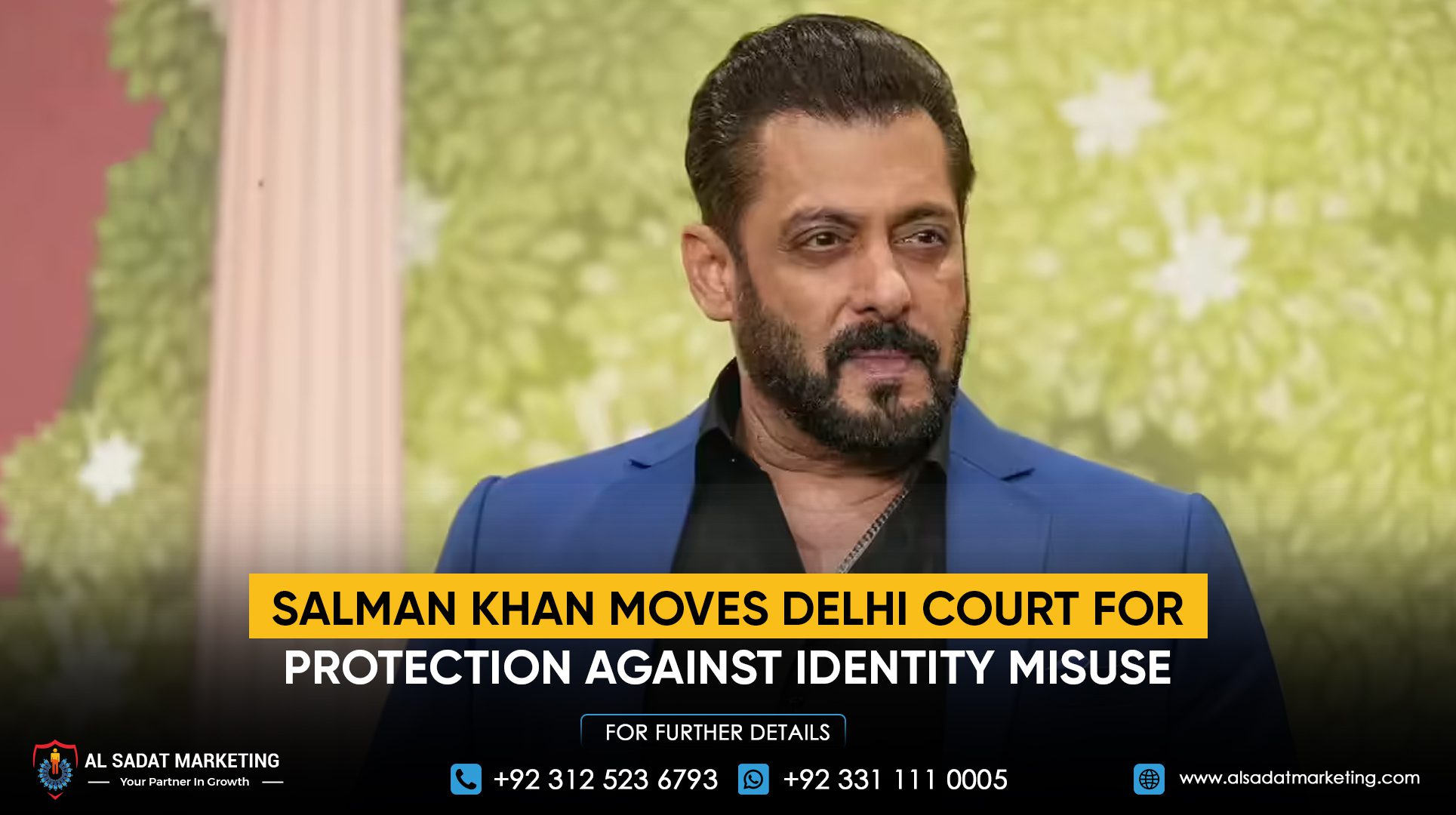 Salman Khan Moves Delhi Court for Protection Against Identity Misuse
