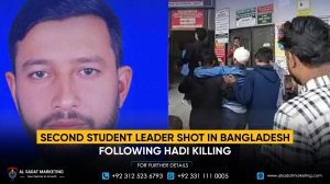 Second Student Leader Shot in Bangladesh Following Hadi Killing