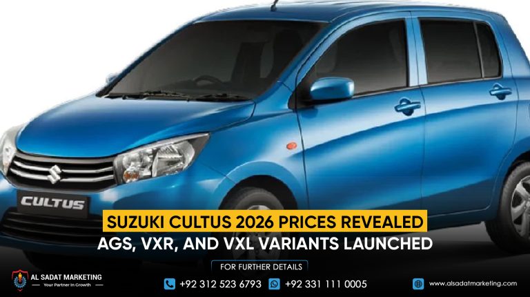 Suzuki Cultus 2026 Prices Revealed: AGS, VXR, and VXL Variants Launched