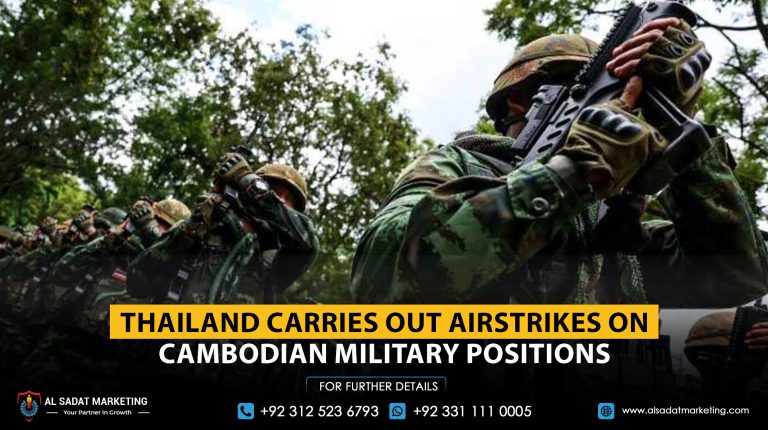 Thailand Carries Out Airstrikes on Cambodian Military Positions