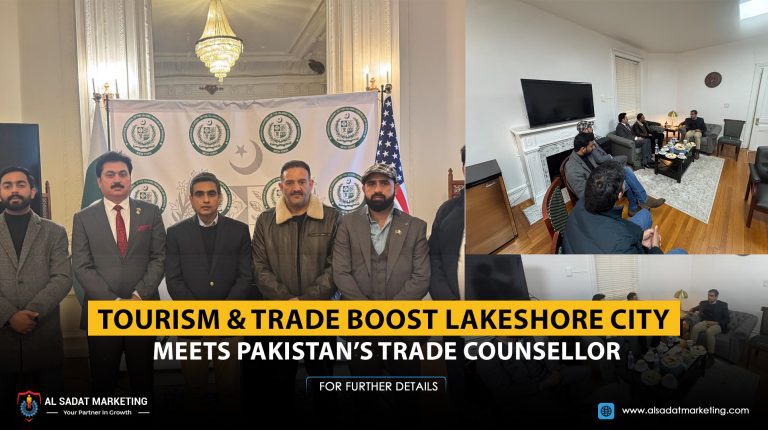 Tourism & Trade Boost: Lakeshore City Meets Pakistan’s Trade Counsellor