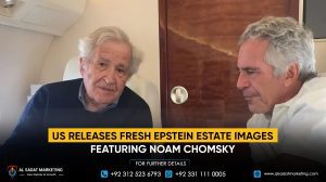 US releases fresh Epstein estate images featuring Noam Chomsky