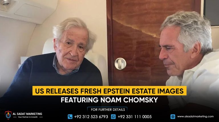 US releases fresh Epstein estate images featuring Noam Chomsky