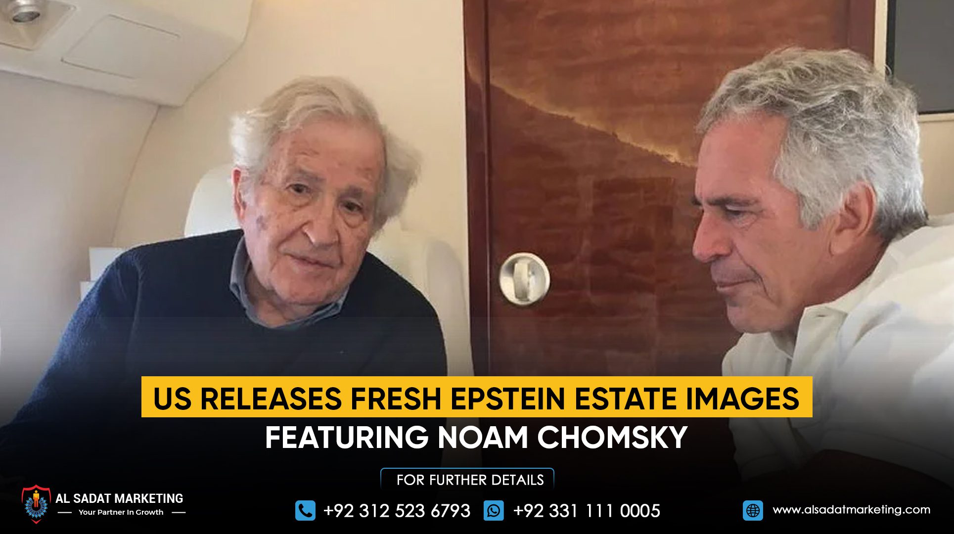 US releases fresh Epstein estate images featuring Noam Chomsky