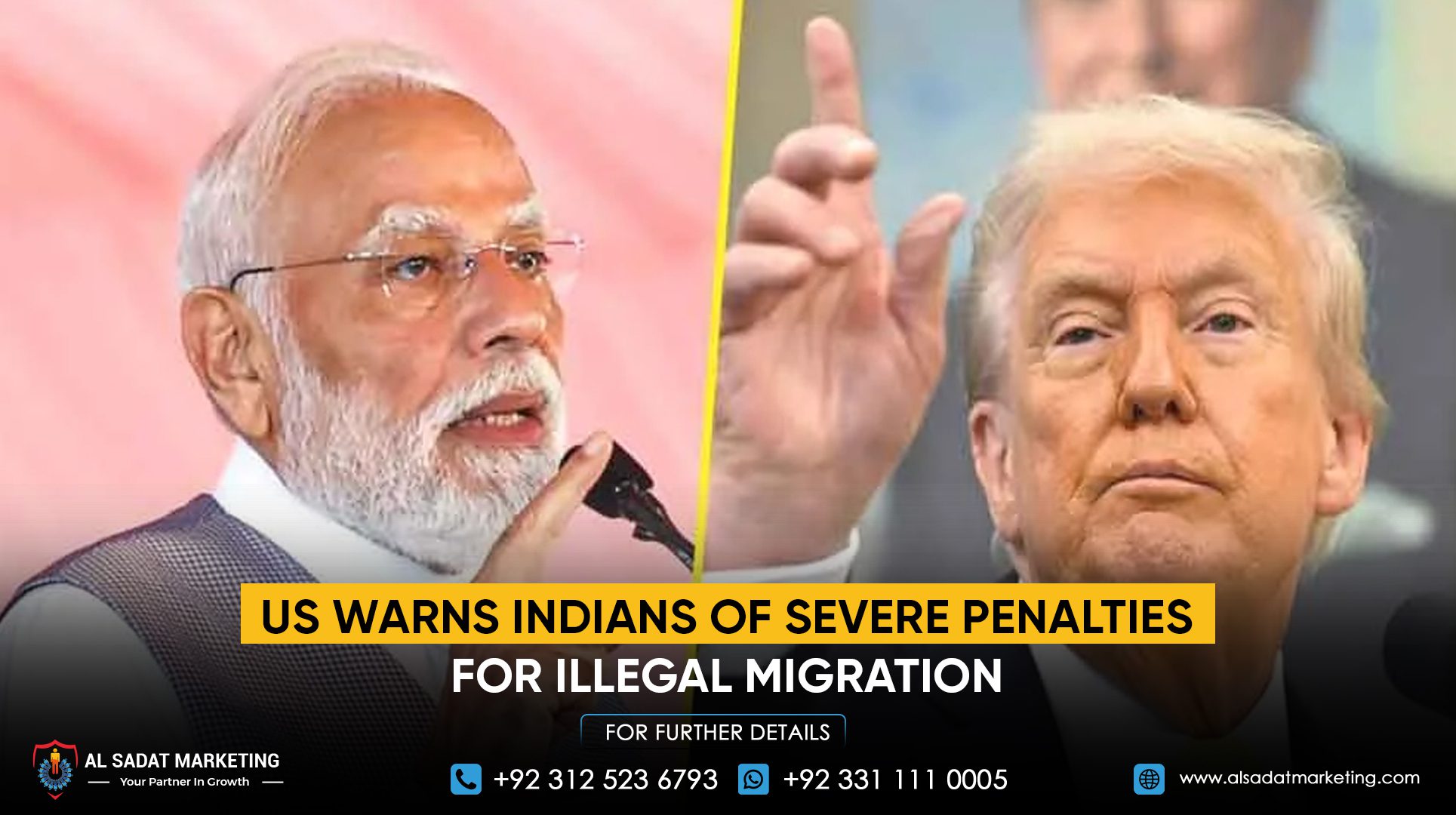 US Warns Indians of Severe Penalties for Illegal Migration