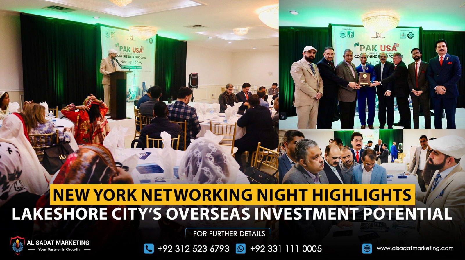 New York Networking Night Highlights Lakeshore City’s Overseas Investment Potential