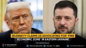 Zelenskyy Claims US Advocating for ‘Free Economic Zone’ in Eastern Ukraine