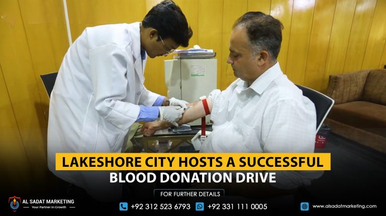 Lakeshore City Hosts a Successful Blood Donation Drive