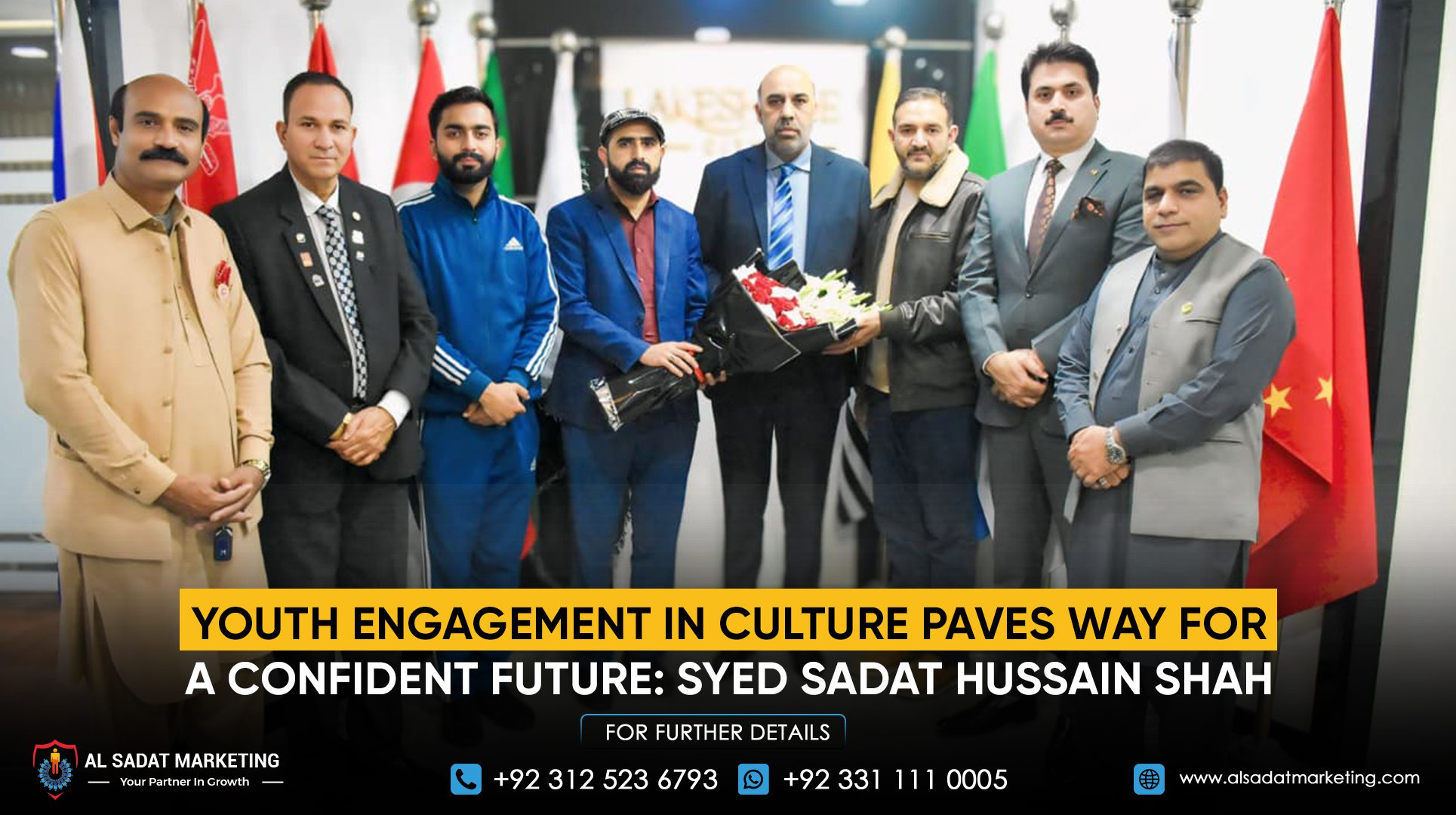 Youth Engagement in Culture Paves Way for a Confident Future: Syed Sadat Hussain Shah