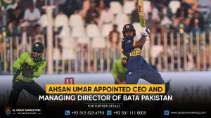 Ahsan Umar Appointed CEO and Managing Director of Bata Pakistan