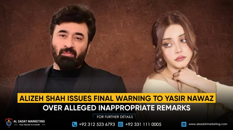 Alizeh Shah Issues Final Warning to Yasir Nawaz Over Alleged Inappropriate Remarks