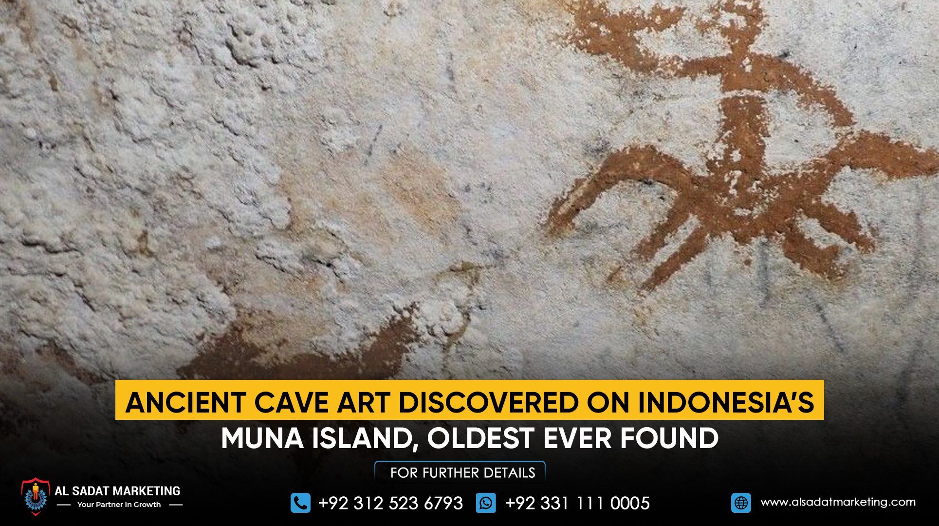 Ancient Cave Art Discovered on Indonesia’s Muna Island, Oldest Ever Found