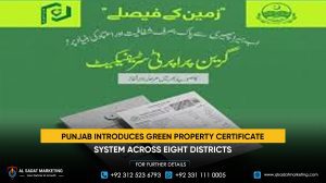 Punjab Introduces Green Property Certificate System Across Eight Districts