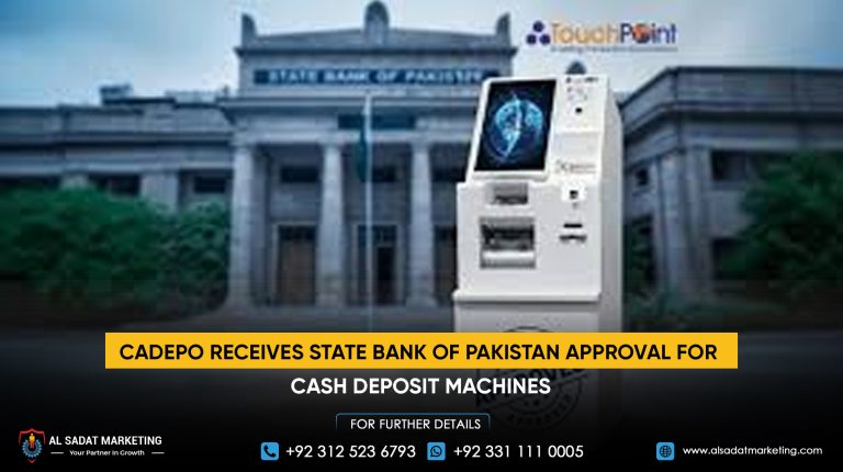Cadepo Receives State Bank of Pakistan Approval for Cash Deposit Machines