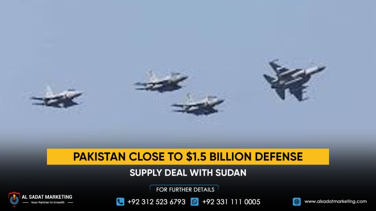 Pakistan Close to $1.5 Billion Defense Supply Deal with Sudan