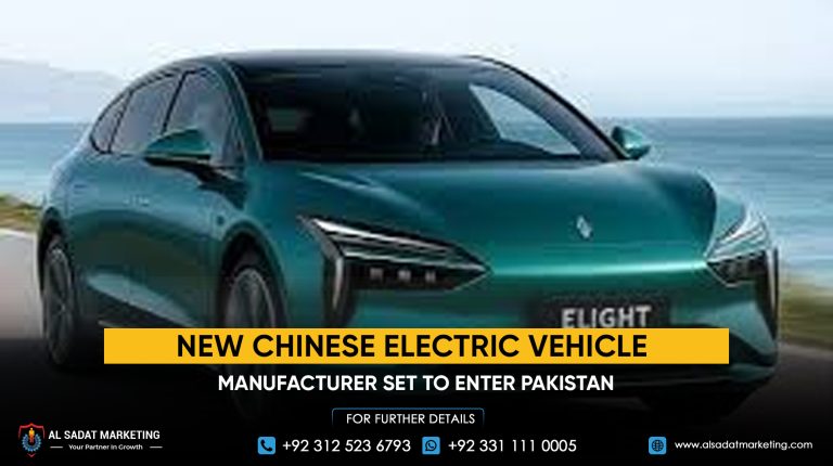 New Chinese Electric Vehicle Manufacturer Set to Enter Pakistan