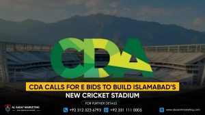 CDA Calls for e-Bids to Build Islamabad’s New Cricket Stadium