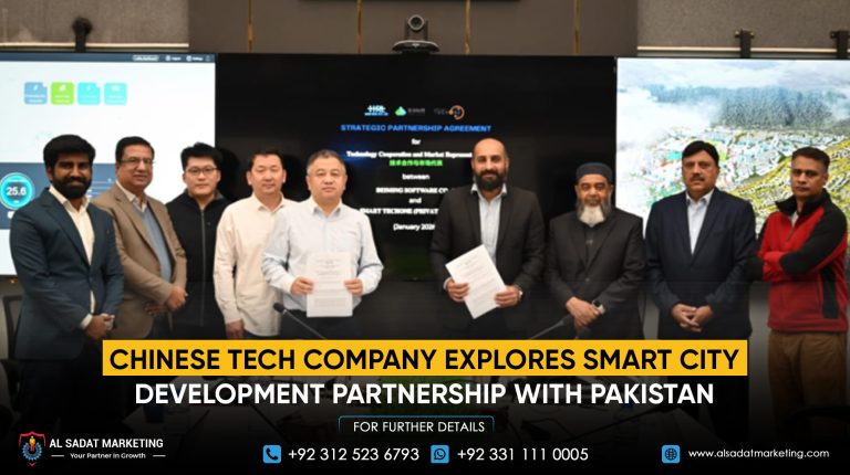 Chinese Tech Company Explores Smart City Development Partnership with Pakistan