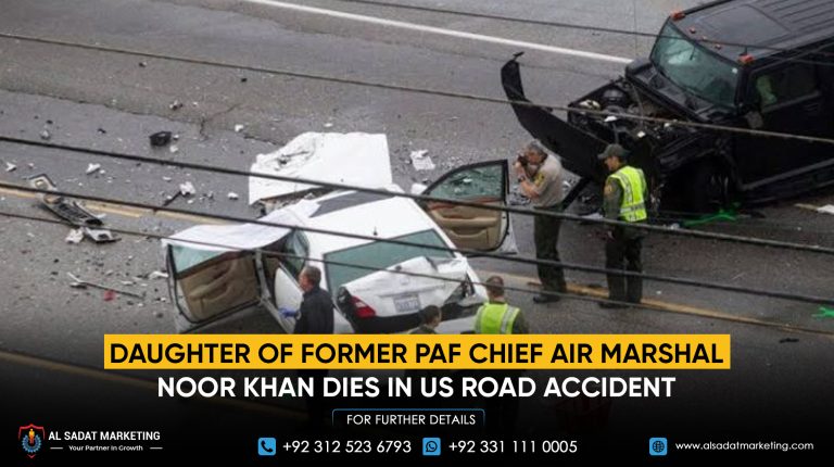 Daughter of Former PAF Chief Air Marshal Noor Khan Dies in US Road Accident